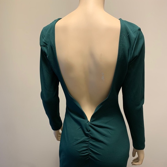 Long sleeve floor length dress - Picture 3 of 4